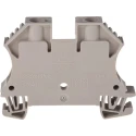 Weidmüller WDU Series Feed Through Terminal Block Brown, 6mm² Cable CSA, 1-Level, Screw Termination, 41A Current 1020200000