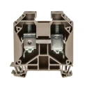 Weidmüller WDU Series Feed Through Terminal Block Brown, 35mm², 1-Level, Screw Termination, ATEX Certified 1020500000
