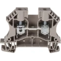 Weidmüller WDU Series Feed Through Terminal Block Brown, 6mm² Cable CSA, 1-Level, Screw Termination, 41A Current 1020200000