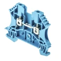 Weidmüller WDU Series Feed Through Terminal Block Blue 2.5mm² 1-Level Screw ATEX 1020080000