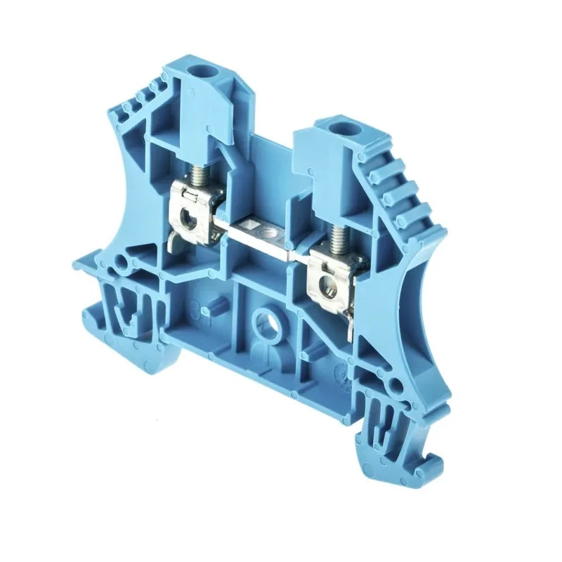 Weidmüller WDU Series Feed Through Terminal Block Blue 2.5mm² 1-Level Screw ATEX 1020080000