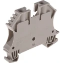 Weidmüller WDU Series Feed Through Terminal Block Brown, 6mm² Cable CSA, 1-Level, Screw Termination, 41A Current 1020200000