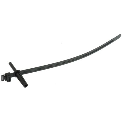 HellermannTyton Wall Plug Fixing Cable Tie 230 mm Length x 8 mm Width Black Polyamide 66 126-00020 WPT230-PA66HIR-BK