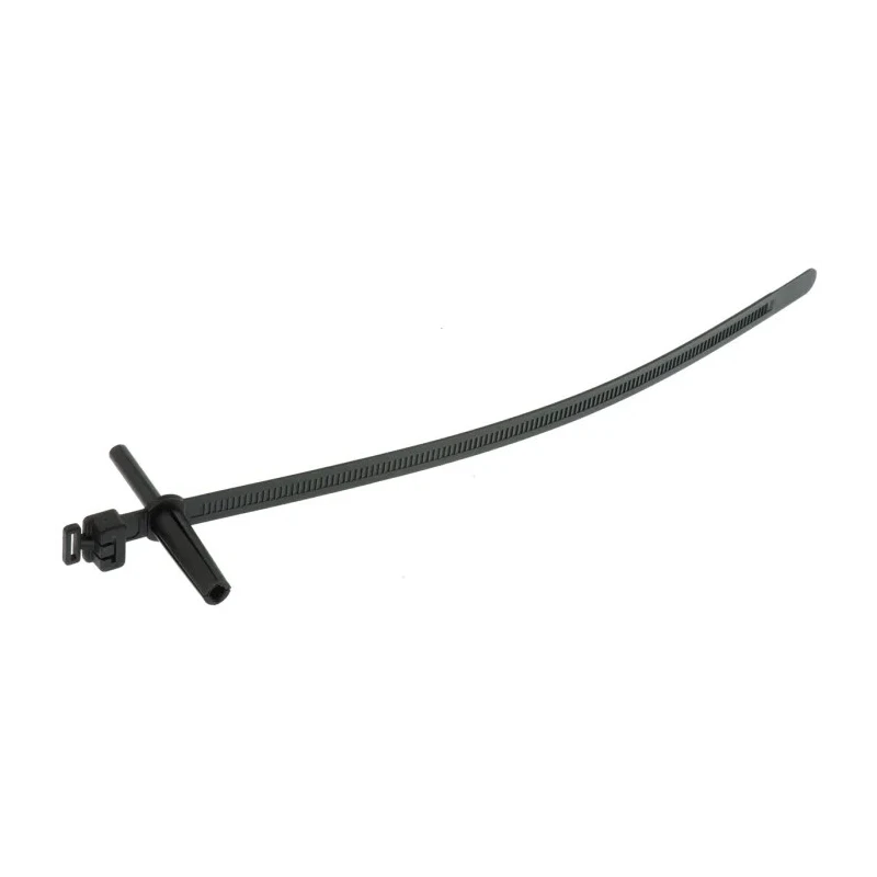 HellermannTyton Wall Plug Fixing Cable Tie 230 mm Length x 8 mm Width Black Polyamide 66 126-00020 WPT230-PA66HIR-BK