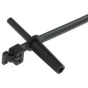 HellermannTyton Wall Plug Fixing Cable Tie 230 mm Length x 8 mm Width Black Polyamide 66 126-00020 WPT230-PA66HIR-BK