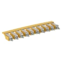 Weidmüller Jumper Bar WQV 16/10 Series for DIN Rail Terminal Blocks, 101A Current Rating 1053360000