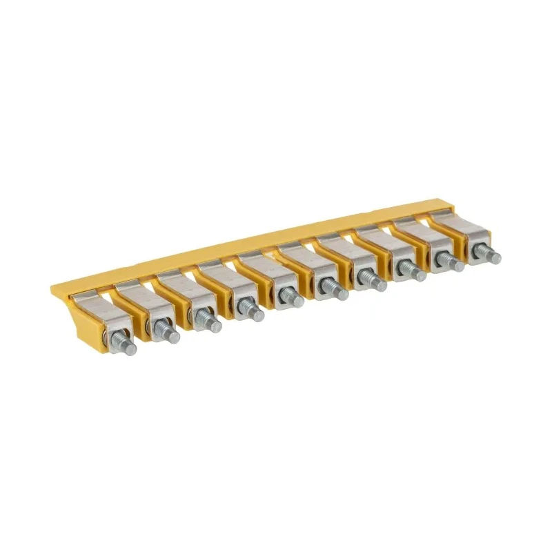 Weidmüller Jumper Bar WQV 16/10 Series for DIN Rail Terminal Blocks, 101A Current Rating 1053360000