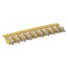 Weidmüller Jumper Bar WQV 16/10 Series for DIN Rail Terminal Blocks, 101A Current Rating 1053360000