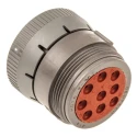 Deutsch Industrial Circular Connector Cable Mount Plug Female 9 Contacts 27.15 mm IP67 HD16-9-96S