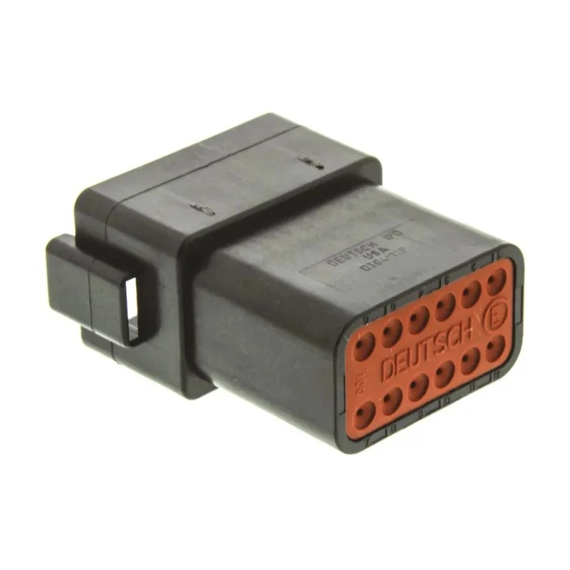Deutsch Automotive Connector Female Grey 12 Way Crimp Termination DT0412PA-CE02