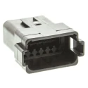 Deutsch Automotive Connector Female Grey 12 Way Crimp Termination DT0412PA-CE02