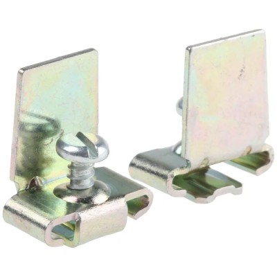 Entrelec BA Series End Stop Accessory for Use with DIN Rail Terminal Blocks 1SNA164716R2100