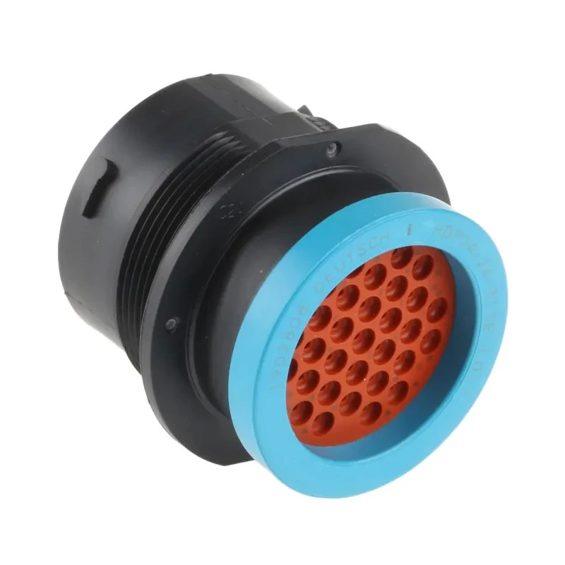Deutsch Industrial Circular Connector, 31 Contacts, Cable Mount, 1.59 mm Size, Socket Female, IP67, 13A HDP24-24-31SE-L017