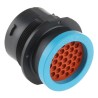 Deutsch Industrial Circular Connector, 31 Contacts, Cable Mount, 1.59 mm Size, Socket Female, IP67, 13A HDP24-24-31SE-L017