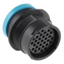 Deutsch Industrial Circular Connector, 31 Contacts, Cable Mount, 1.59 mm Size, Socket Female, IP67, 13A HDP24-24-31SE-L017