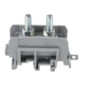 Entrelec SNA Series DIN Rail Terminal Block Grey 25mm² 1-Level Bolt Termination 1SNA115140R2300
