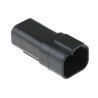 Deutsch DT Automotive Connector Female 4 Way Crimp Termination Black Orange Grey DT044P-CE02
