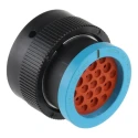 Deutsch Industrial Circular Connector Cable Mount 19 Contacts 2.39 mm Plug Male IP67 HDP26-24-19PE-L017