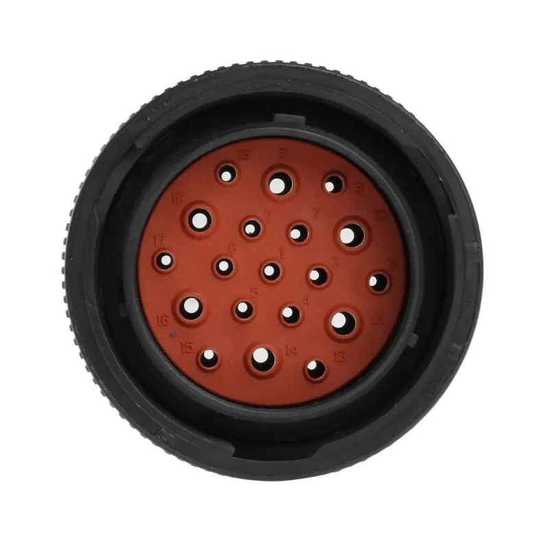 Deutsch Industrial Circular Connector Cable Mount 19 Contacts 2.39 mm Plug Male IP67 HDP26-24-19PE-L017