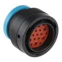 Deutsch Industrial Circular Connector Cable Mount 19 Contacts 2.39 mm Plug Male IP67 HDP26-24-19PE-L017
