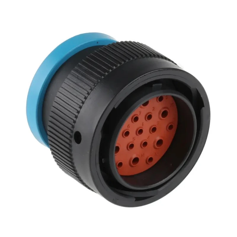 Deutsch Industrial Circular Connector Cable Mount 19 Contacts 2.39 mm Plug Male IP67 HDP26-24-19PE-L017