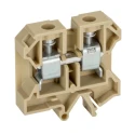 Weidmüller SAK 16 Series Feed Through Terminal Block Yellow Beige 16mm² 1-Level Solder 0271060000