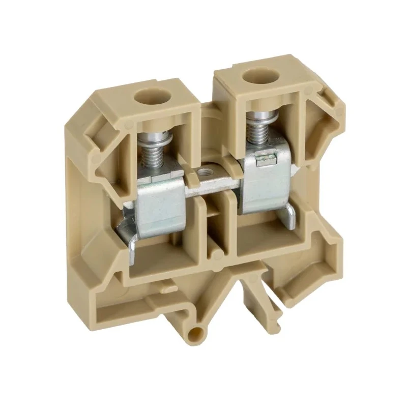 Weidmüller SAK 16 Series Feed Through Terminal Block Yellow Beige 16mm² 1-Level Solder 0271060000