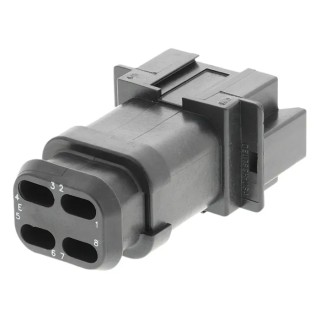 Deutsch Thermoplastic Female 8 Way Automotive Connector Housing DT04-08PA-CE09