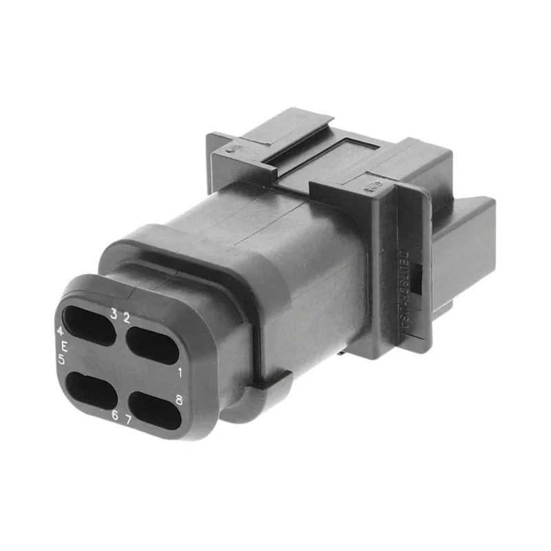 Deutsch Thermoplastic Female 8 Way Automotive Connector Housing DT04-08PA-CE09