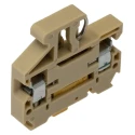 Weidmüller SAKR Series Test Disconnect Terminal Block Beige, Yellow, 4mm² Cable CSA, 1-Level, Screw Termination 0412260000