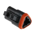 Deutsch DT Automotive Connector Male Panel 3 Way Crimp Termination DT06-3S-CE06
