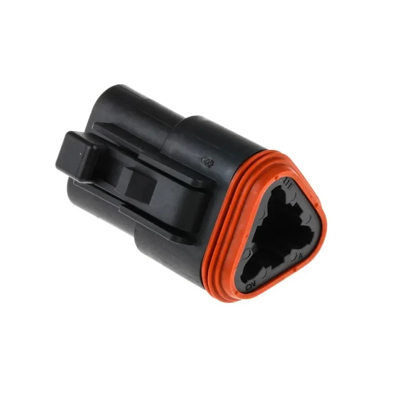 Deutsch DT Automotive Connector Male Panel 3 Way Crimp Termination DT06-3S-CE06
