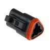 Deutsch DT Automotive Connector Male Panel 3 Way Crimp Termination DT06-3S-CE06