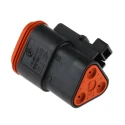 Deutsch DT Automotive Connector Male Panel 3 Way Crimp Termination DT06-3S-CE06