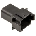 Deutsch DT Automotive Connector Female Grey Bulkhead Mount 8 Way Crimp Termination DT04-08PA-CE02