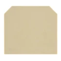 Weidmüller SAK Series End Cover Beige Polyamide 66, ATEX Certified, 36.5mm Height 1.5mm Width 0279560000