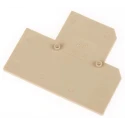 Weidmüller AP Series End Cover for Use with DIN Rail Terminal Blocks 0631360000