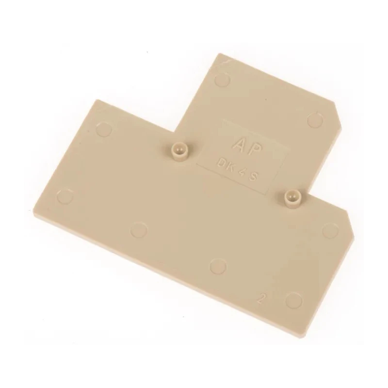 Weidmüller AP Series End Cover for Use with DIN Rail Terminal Blocks 0631360000