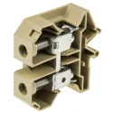 Weidmüller Feed Through Terminal Block SAK Series Beige Yellow 50mm² 1-Level Screw Termination 150A 800V 0550660000