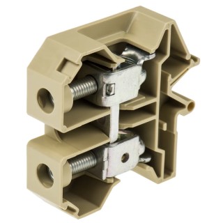 Weidmüller Feed Through Terminal Block SAK Series Beige Yellow 50mm² 1-Level Screw Termination 150A 800V 0550660000
