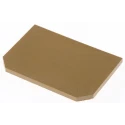 Weidmüller SAK Series End Cover for DIN Rail Terminal Blocks, KrG Material, ATEX Certified, Yellow Beige 0191320000