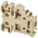 Weidmüller EWK Series End Stop for Use with DIN Rail Terminal Blocks, ATEX, Polyamide 66, Beige 0206160000