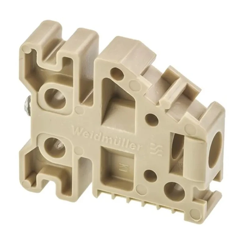 Weidmüller EWK Series End Stop for Use with DIN Rail Terminal Blocks, ATEX, Polyamide 66, Beige 0206160000
