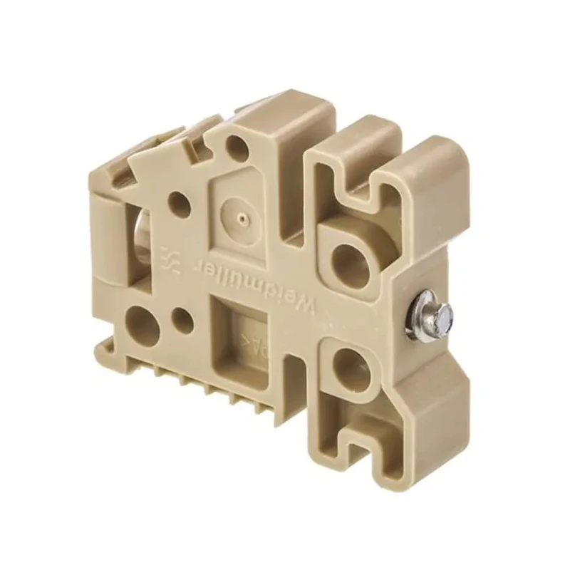 Weidmüller EWK Series End Stop for Use with DIN Rail Terminal Blocks, ATEX, Polyamide 66, Beige 0206160000