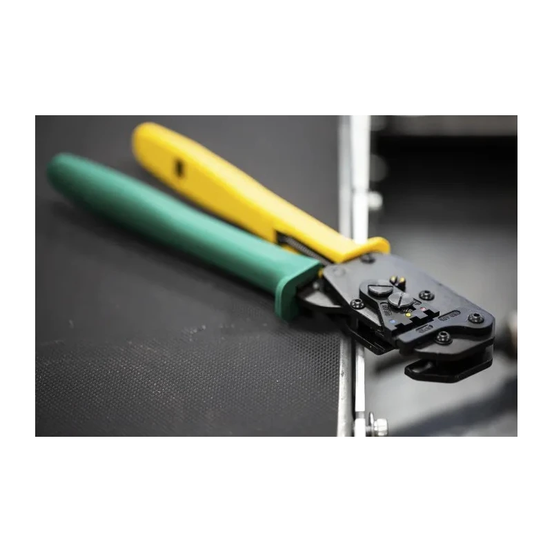 TE Connectivity CERTI-LOK Crimp Tool Frame, Adjustable Ratchet, 265mm Length, Industrial Grade 169400