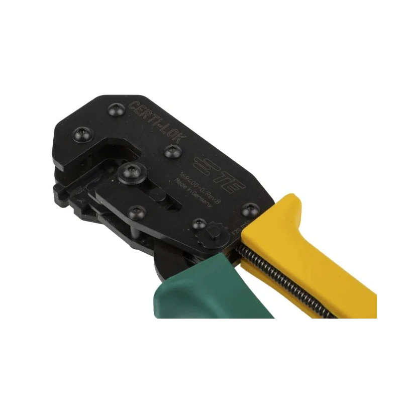 TE Connectivity CERTI-LOK Crimp Tool Frame, Adjustable Ratchet, 265mm Length, Industrial Grade 169400