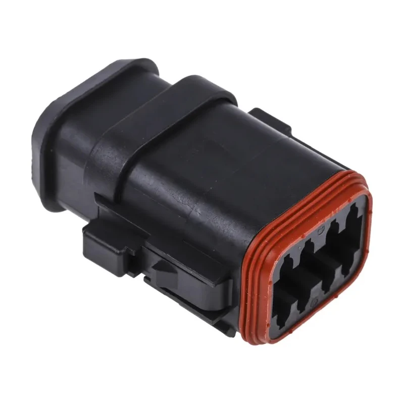 Deutsch Plastic 8 Way Automotive Connector Housing Black 1.35mm DT068SA-CE12