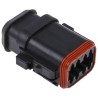 Deutsch Plastic 8 Way Automotive Connector Housing Black 1.35mm DT068SA-CE12