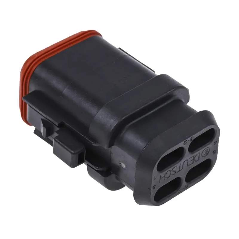 Deutsch Plastic 8 Way Automotive Connector Housing Black 1.35mm DT068SA-CE12