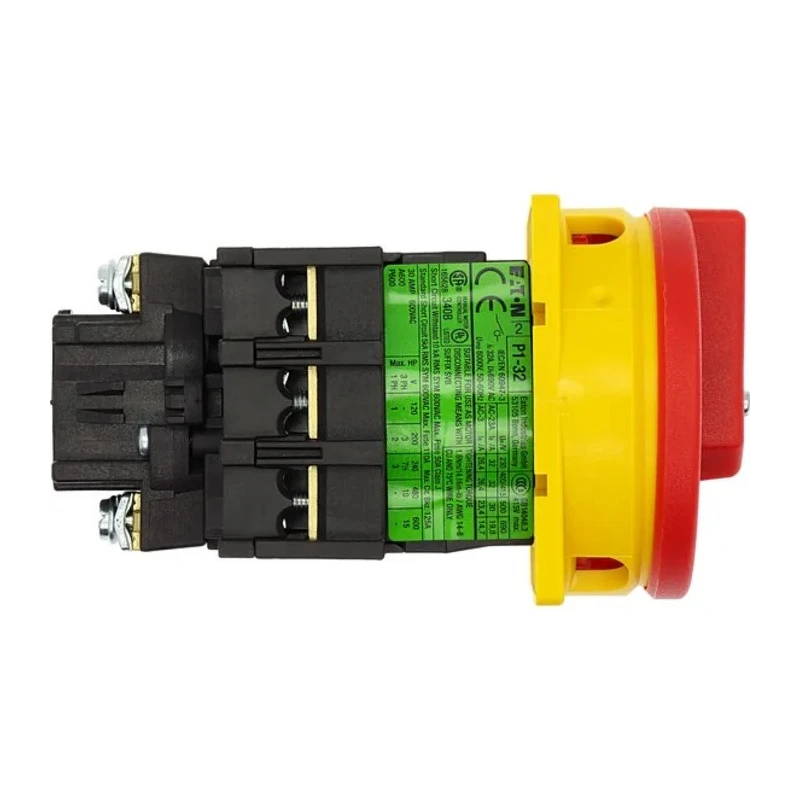 Eaton 3-Pole Panel Mount Isolator Switch IP65 440V AC 32A 15 kW P1-32 